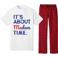 Kamala Harris 2024 Its About Madam Time President Election Pajama Set