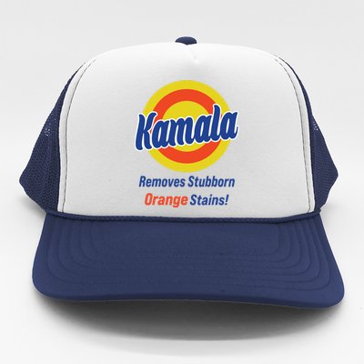 Kamala Harris 2024 Removes Stubborn Orange Stains Trucker Hat