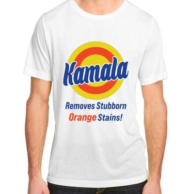 Kamala Harris 2024 Removes Stubborn Orange Stains Adult ChromaSoft Performance T-Shirt