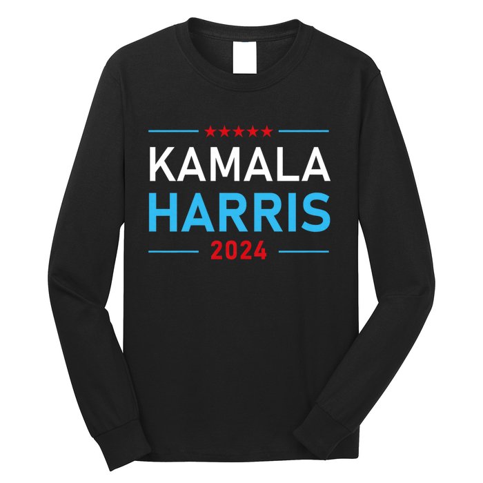 Kamala Harris 2024 Presidential Election Campaign Long Sleeve Shirt