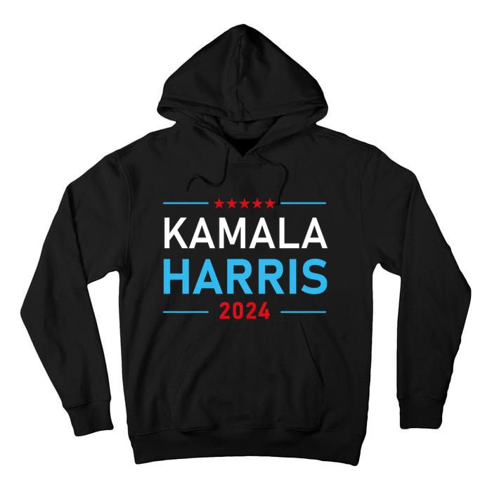 Kamala Harris 2024 Presidential Election Campaign Tall Hoodie