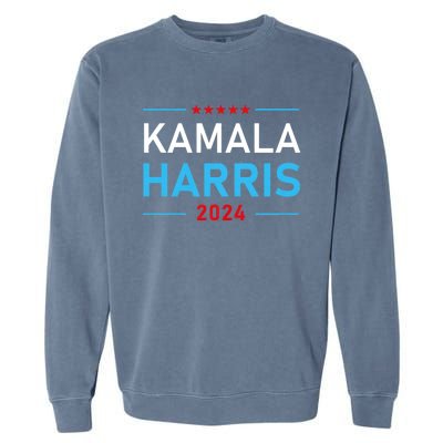 Kamala Harris 2024 Presidential Election Campaign Garment-Dyed Sweatshirt