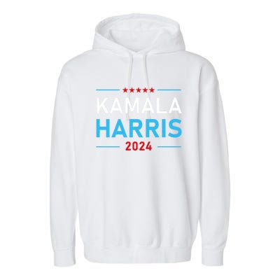 Kamala Harris 2024 Presidential Election Campaign Garment-Dyed Fleece Hoodie