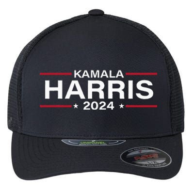 Kamala Harris 2024 For President Election Campaign Flexfit Unipanel Trucker Cap