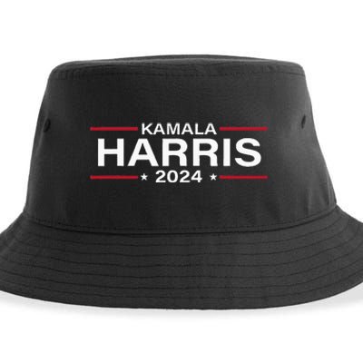 Kamala Harris 2024 For President Election Campaign Sustainable Bucket Hat