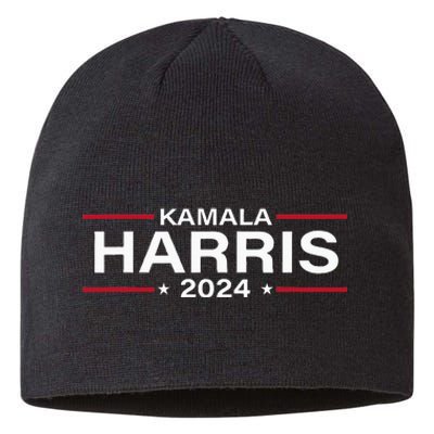 Kamala Harris 2024 For President Election Campaign Sustainable Beanie