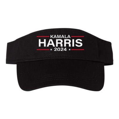 Kamala Harris 2024 For President Election Campaign Valucap Bio-Washed Visor