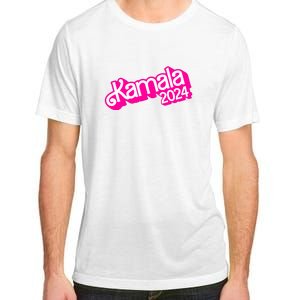 Kamala Harris 2024 Neon Fuchsia Doll Logo Adult ChromaSoft Performance T-Shirt