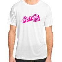 Kamala Harris 2024 Neon Fuchsia Doll Logo Adult ChromaSoft Performance T-Shirt