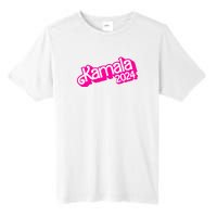 Kamala Harris 2024 Neon Fuchsia Doll Logo Tall Fusion ChromaSoft Performance T-Shirt