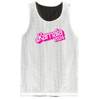 Kamala Harris 2024 Neon Fuchsia Doll Logo Mesh Reversible Basketball Jersey Tank