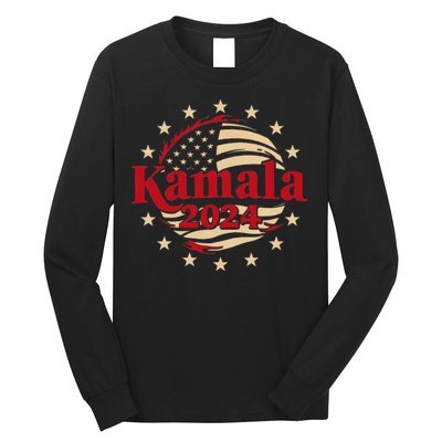 Kamala Harris 2024 For President Campaign Long Sleeve Shirt