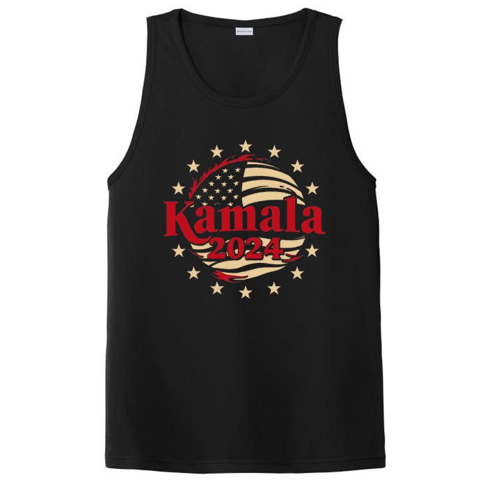 Kamala Harris 2024 For President Campaign PosiCharge Competitor Tank