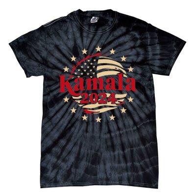 Kamala Harris 2024 For President Campaign Tie-Dye T-Shirt