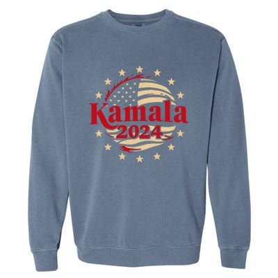 Kamala Harris 2024 For President Campaign Garment-Dyed Sweatshirt