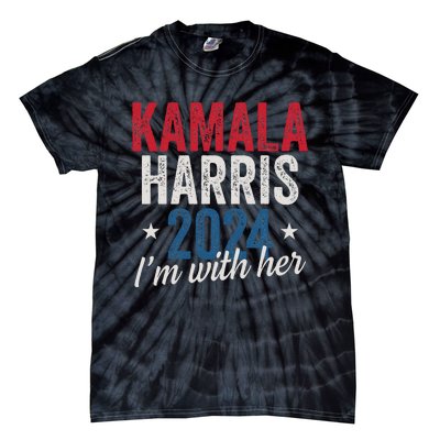 Kamala Harris 2024 Support IM With Her Kamala Harris 2024 Tie-Dye T-Shirt