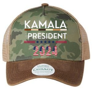 Kamala Harris 2024 For President Campaign Legacy Tie Dye Trucker Hat