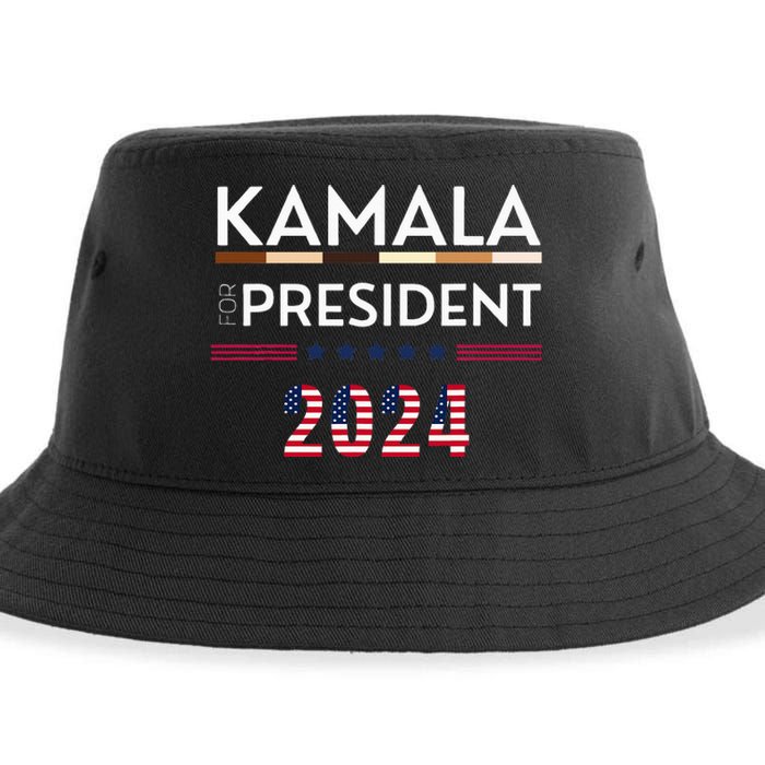 Kamala Harris 2024 For President Campaign Sustainable Bucket Hat