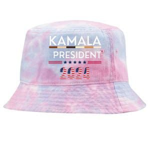 Kamala Harris 2024 For President Campaign Tie-Dyed Bucket Hat