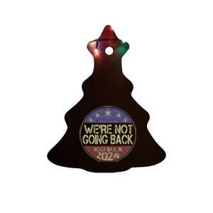 Kamala Harris 2024 For President Campaign Ceramic Tree Ornament