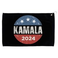 Kamala Harris 2024 For President Campaign Grommeted Golf Towel