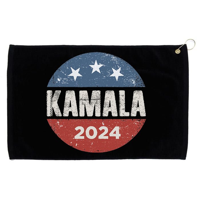 Kamala Harris 2024 For President Campaign Grommeted Golf Towel