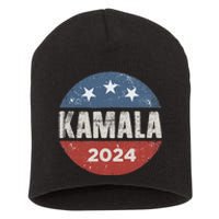 Kamala Harris 2024 For President Campaign Short Acrylic Beanie