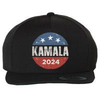 Kamala Harris 2024 For President Campaign Wool Snapback Cap