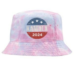 Kamala Harris 2024 For President Campaign Tie-Dyed Bucket Hat