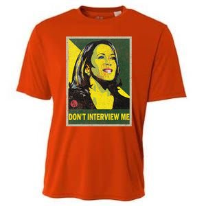 Kamala Harris 2024 Don’T Interview Me Cooling Performance Crew T-Shirt