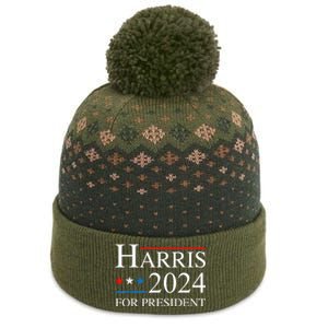 Kamala Harris 2024 For President Election Campaign The Baniff Cuffed Pom Beanie