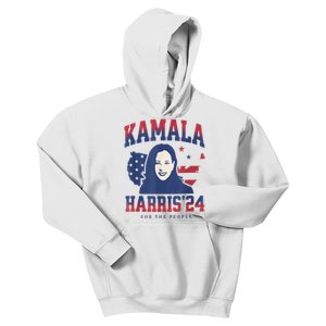 Kamala Harris 24 For The People Kalama Harris For President Kids Hoodie