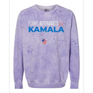 Kamala Harris 2024 For President Colorblast Crewneck Sweatshirt