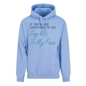 Kamala Harris 2024 Say It To My Face First Female President Unisex Surf Hoodie