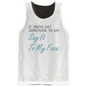 Kamala Harris 2024 Say It To My Face First Female President Mesh Reversible Basketball Jersey Tank