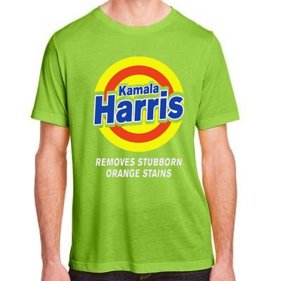 Kamala Harris 2024 Removes Stubborn Orange Stains Humorous Adult ChromaSoft Performance T-Shirt