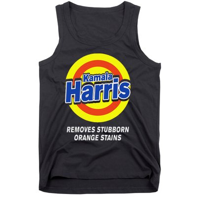 Kamala Harris 2024 Removes Stubborn Orange Stains Humorous Tank Top