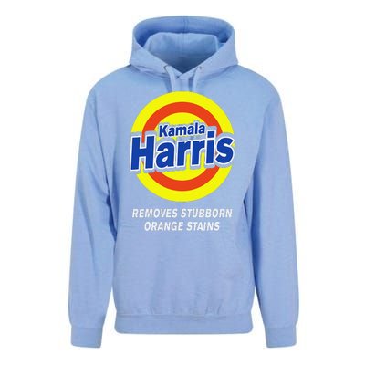 Kamala Harris 2024 Removes Stubborn Orange Stains Humorous Unisex Surf Hoodie