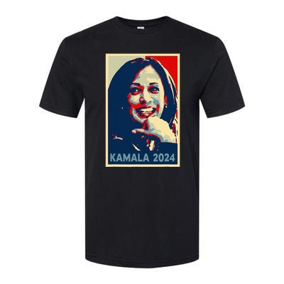 Kamala Harris 2024 For President Campaign Softstyle® CVC T-Shirt