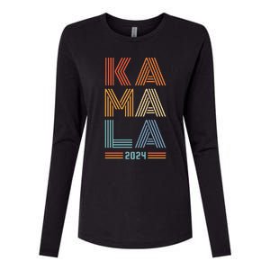 Kamala Harris 2024 Presidential Election Womens Cotton Relaxed Long Sleeve T-Shirt