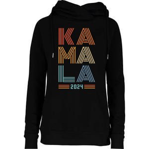 Kamala Harris 2024 Presidential Election Womens Funnel Neck Pullover Hood