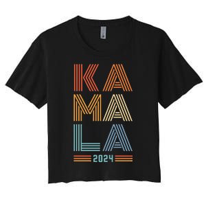 Kamala Harris 2024 Presidential Election Women's Crop Top Tee