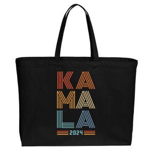 Kamala Harris 2024 Presidential Election Cotton Canvas Jumbo Tote