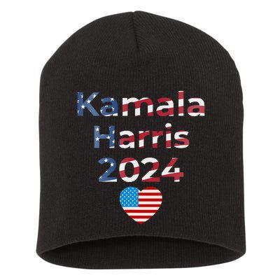 Kamala Harris 2024 Short Acrylic Beanie