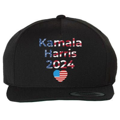 Kamala Harris 2024 Wool Snapback Cap