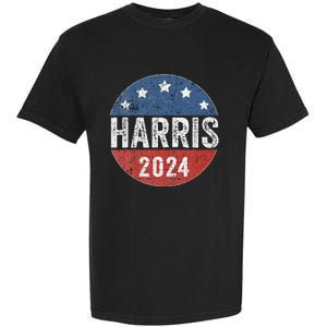 Kamala Harris 2024 For President Campaign Us Flag Garment-Dyed Heavyweight T-Shirt