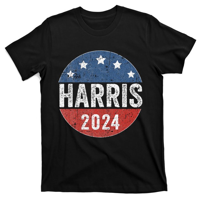 Kamala Harris 2024 For President Campaign Us Flag T-Shirt