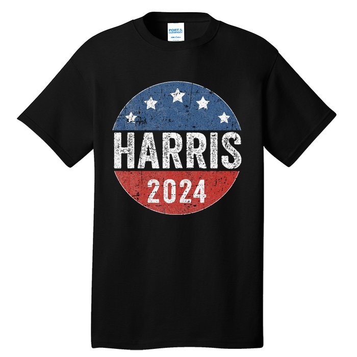 Kamala Harris 2024 For President Campaign Us Flag Tall T-Shirt