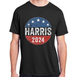 Kamala Harris 2024 For President Campaign Us Flag Adult ChromaSoft Performance T-Shirt