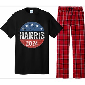 Kamala Harris 2024 For President Campaign Us Flag Pajama Set